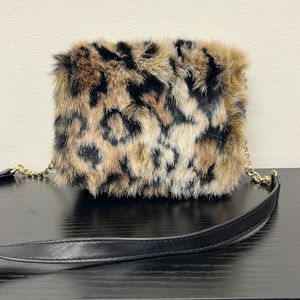 Juicy Couture Faux Fur Crossybody Purse